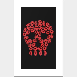 Lip Prints Posters and Art